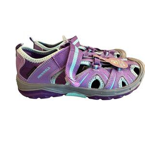 Merrell Hydro Hiker Sandals‎ Youth Sz 6 37 Purple Outdoor Hiking Shoes Water NEW